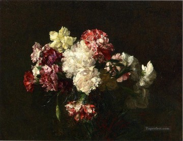 カーネーションの花の画家 アンリ・ファンタン・ラトゥール Oil Paintings